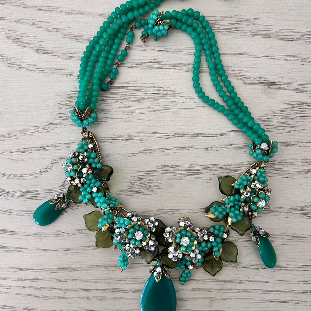 Miriam Haskell Statement Necklace - image 1